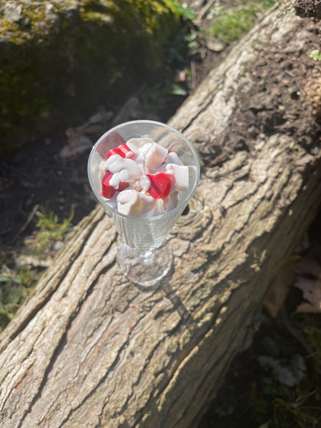 Handmade Pina Colada cocktail soy wax candle